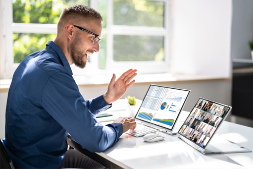 IT Director at a desk